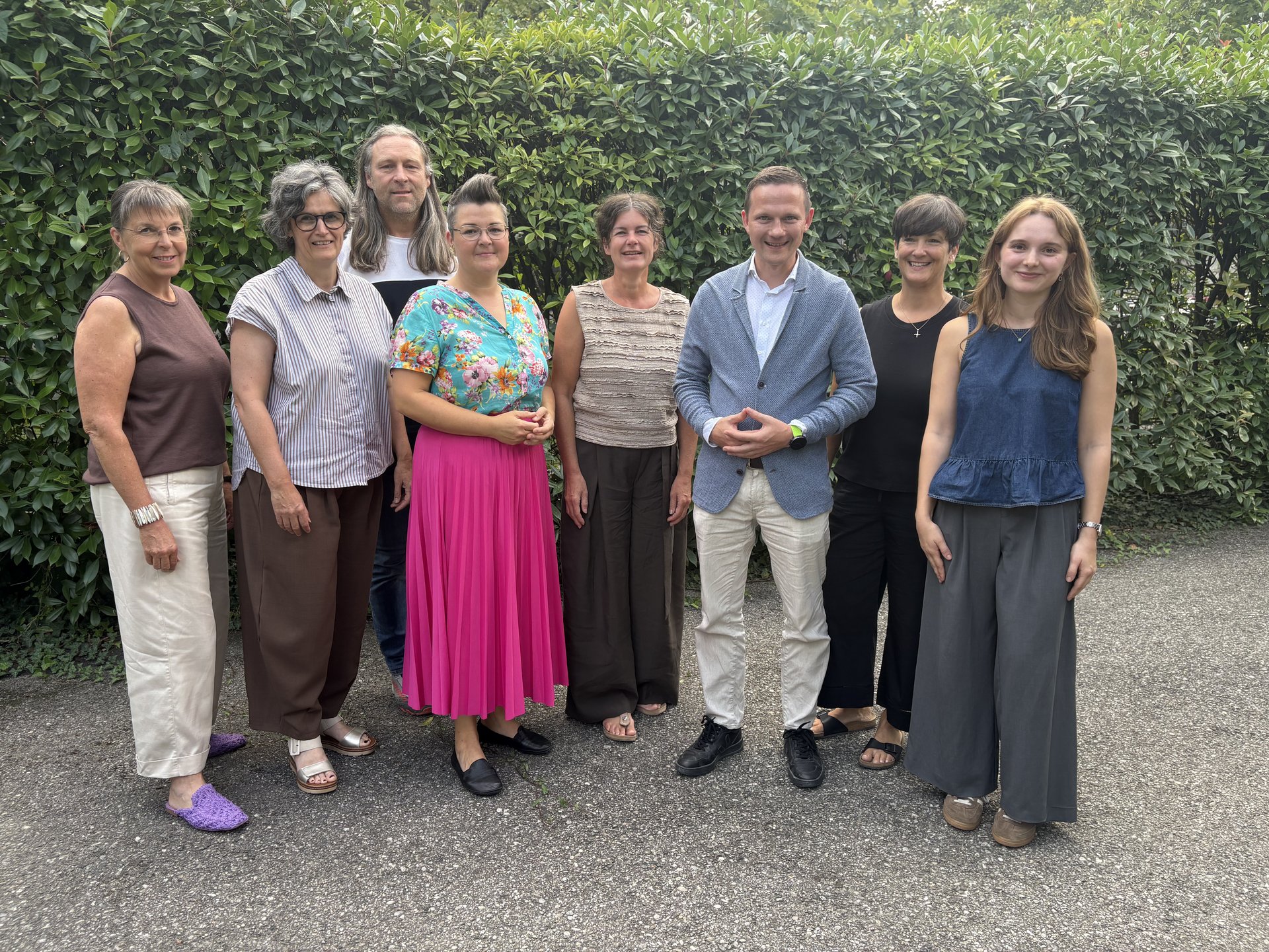 Christine Fischer-Kaizler, Antonette Schwärzler, Richard Schallerbauer, Ernestine Öller, Simone Fink, Christian Ratzke, Christine Vonbrül, Selina Giselbrecht
