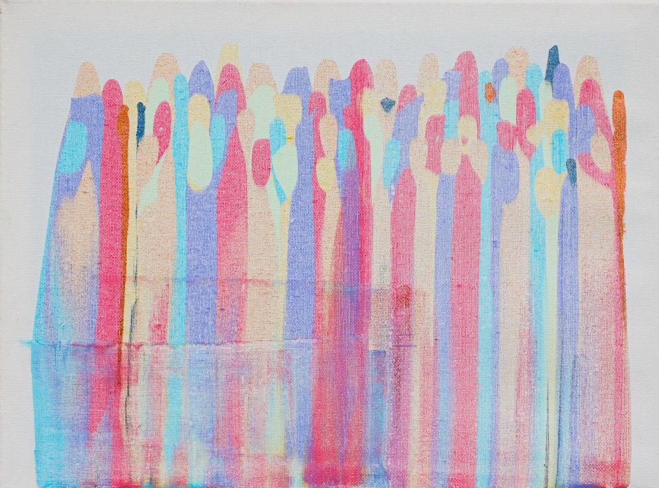 Gedanken der Künstlerin, Maria Kaufmann „Für mich war es wichtig ein Bild zu gestalten, bei dem man die Vielfalt der Menschen auf den ersten Blick erkennt, und vor allem auch benötigt. Würde man immer nur dieselbe Farbe verwenden, würde man auf diesem Bild nichts erkennen. Erst durch die Buntheit kristallisieren sich die dargestellten Leute heraus. Man braucht also die Vielfalt, um eine realistische Gesellschaft darzustellen.“ 